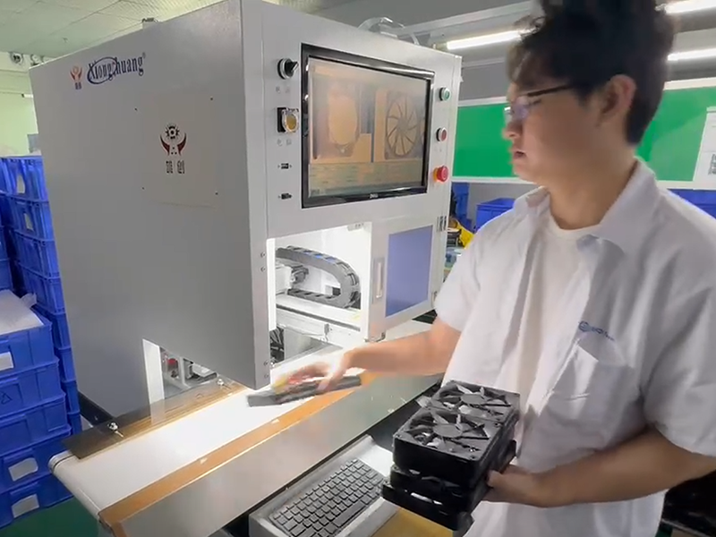 框叶视觉贴标机